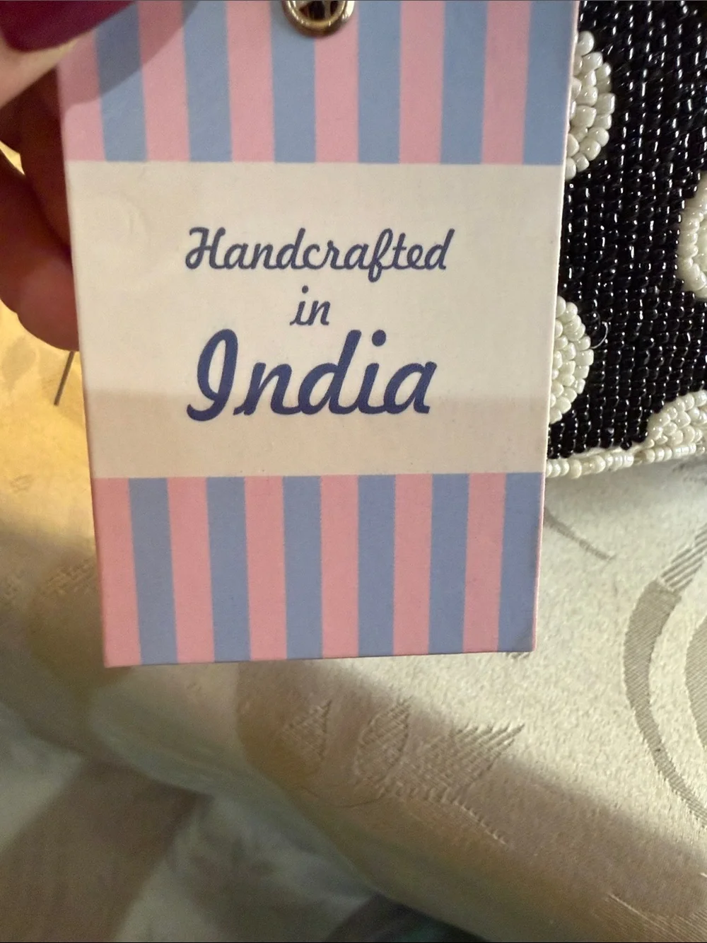 Handcrafted in India eye catching